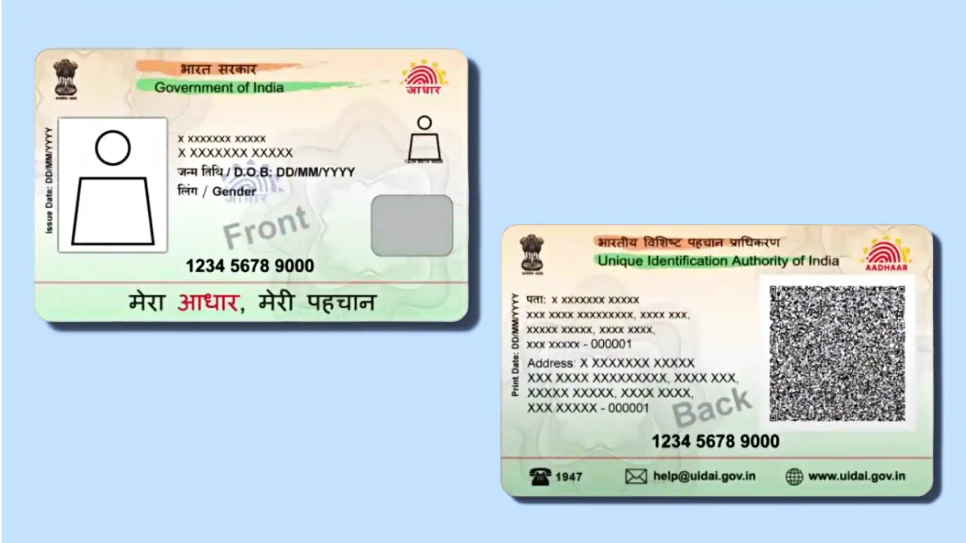 Step-by-step ordering PVC Aadhaar Card on MyAadhaar portal